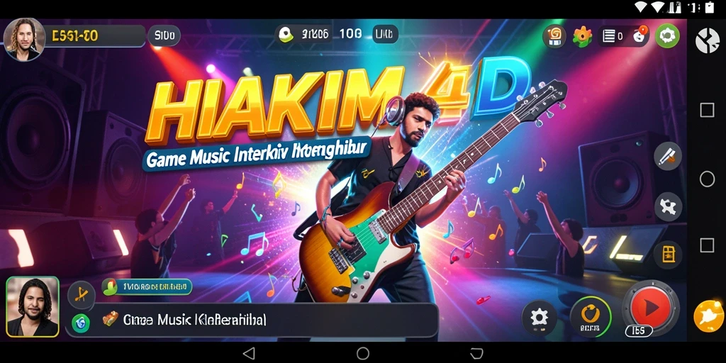 Tampilan gameplay HAKIM4D yang interaktif dan seru.