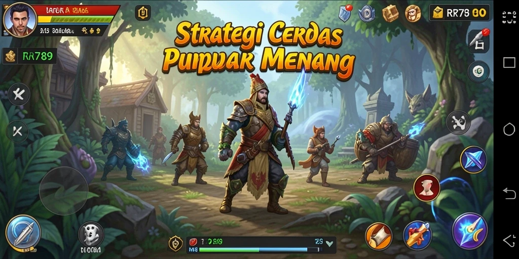 Screenshot utama menampilkan strategi gameplay RR789 yang seru.